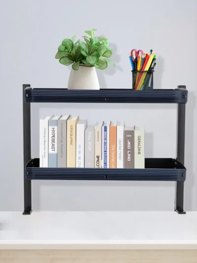 2-Tier Clamp-On Desk Shelf