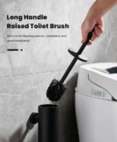Wall-Mounted Stainless Toilet Brush Holder
