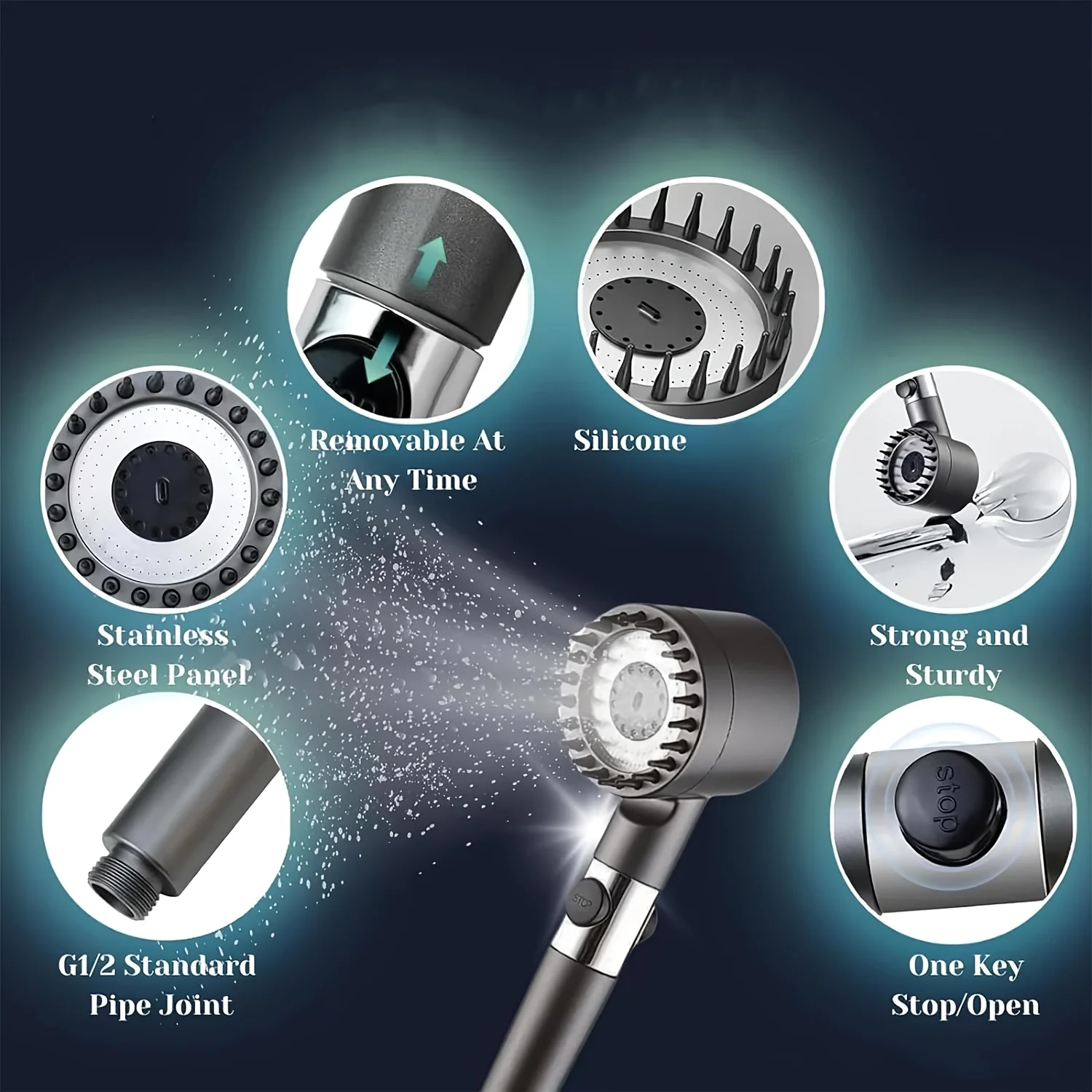 Handheld Filter Shower Head - Image 2