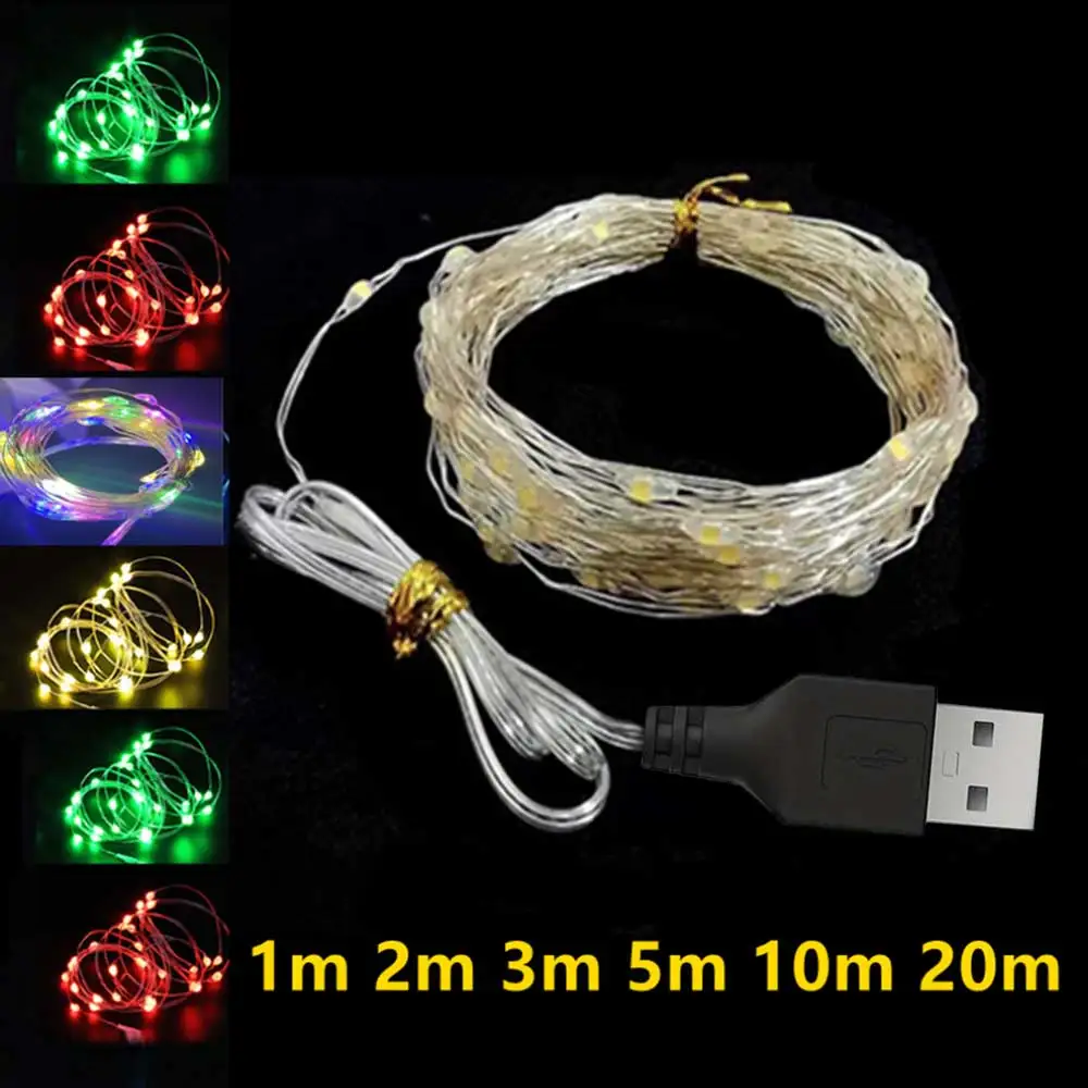 20M USB LED Fairy String Lights - Image 2