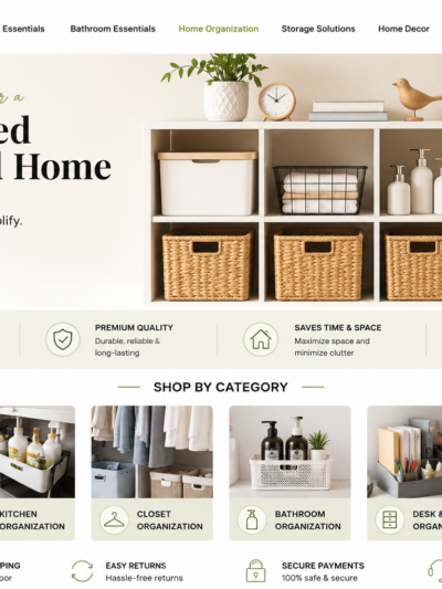 Home Organization