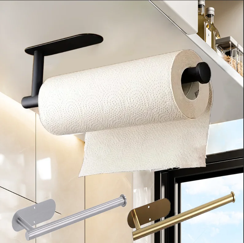 Adhesive Paper Towel Holder