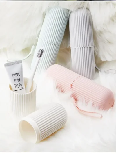 Portable Toothpaste Toothbrush Protect Holder