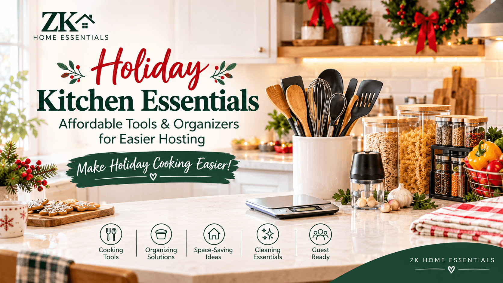 Holiday kitchen essentials for easier hosting