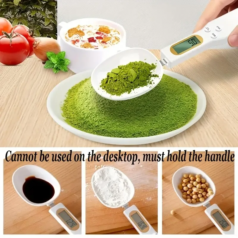 Digital Spoon Scale – 0.1g to 500g Mini Kitchen Food Scale - Image 3