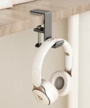 Punch-Free Hanging Bag Hook for Desk & Table Organization