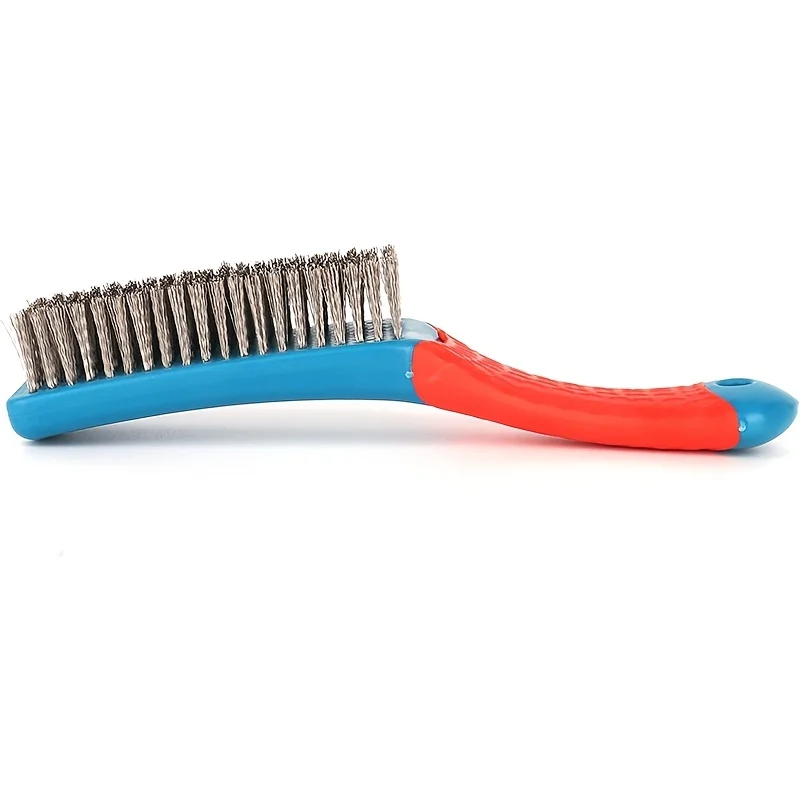 Stainless Steel Wire Brush – Heavy Duty Rust & Grime Cleaning Tool - Image 2
