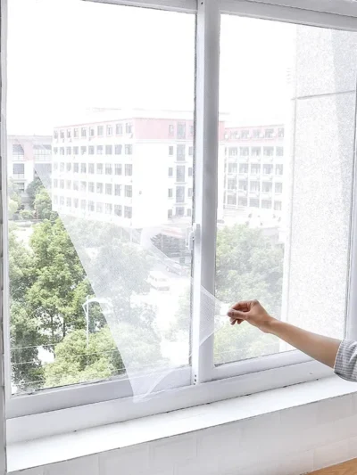 DIY Mosquito Net for Windows – Self-Adhesive Insect Screen