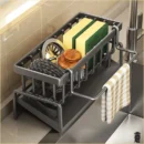 Sink Organizer – Tap-Mounted Kitchen Storage Rack for Small Spaces