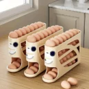 Egg Storage Container for Refrigerator – 3-Tier 24-Egg Organizer