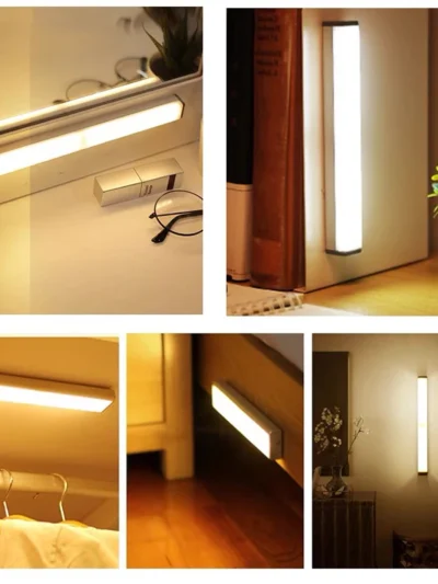 Motion Sensor Cabinet Light – Rechargeable LED Under Cabinet Light