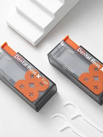 Portable Floss Dispenser – Compact Dental Floss Organizer