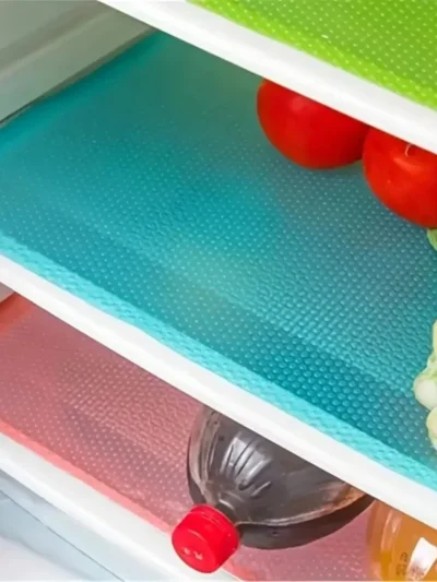 Refrigerator Liner Mat β Waterproof & Washable Fridge Shelf Protection