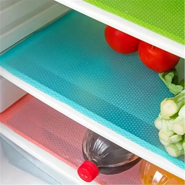 Refrigerator Liner Mat – Waterproof & Washable Fridge Shelf Protection