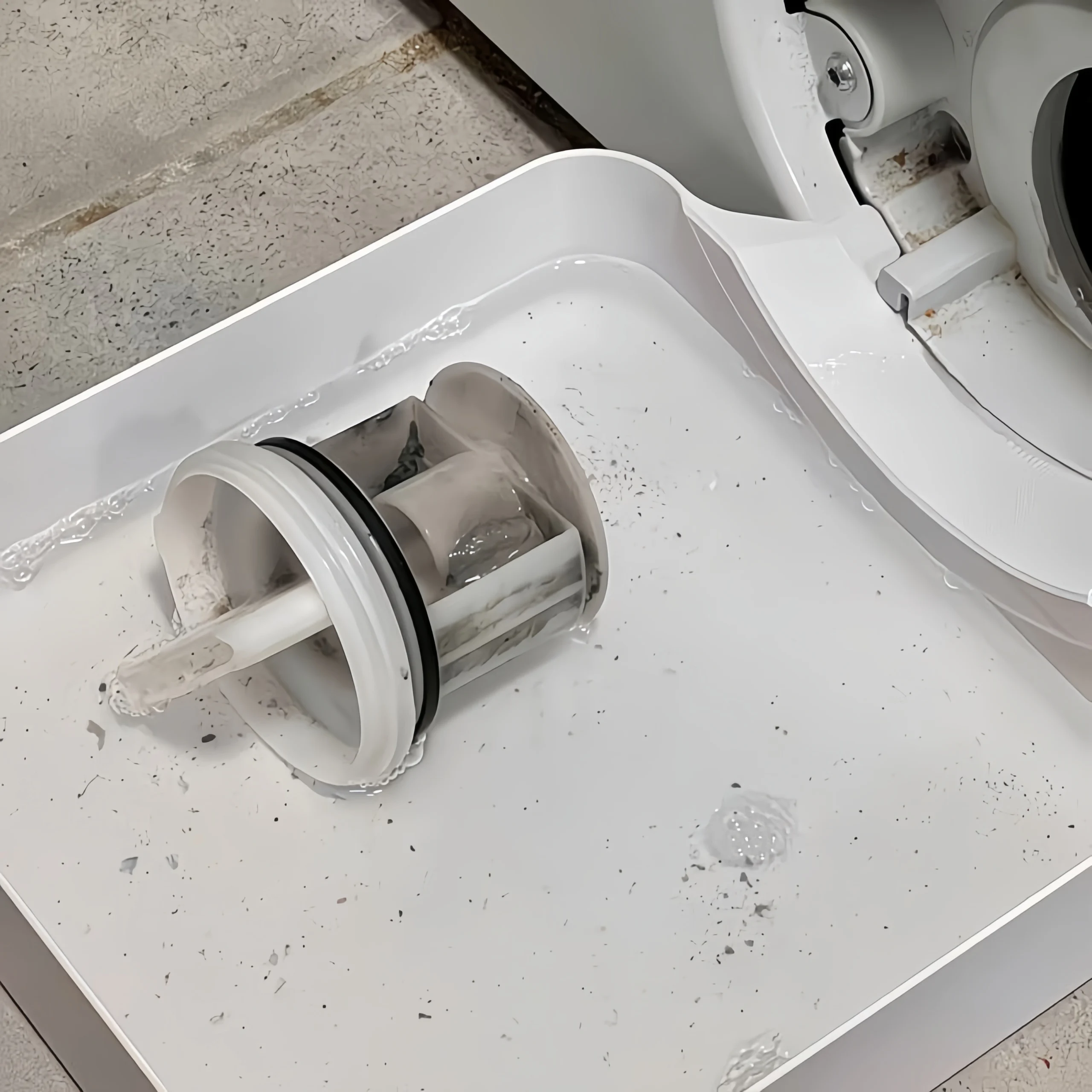 Washing Machine Drain Tray – Water & Lint Collection Solution - Image 4