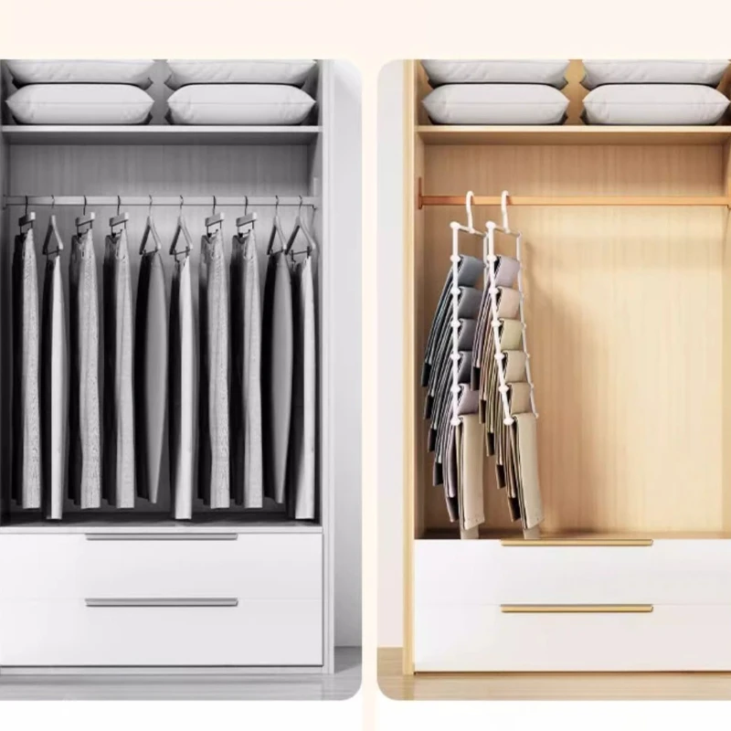 Space Saving Pants Hanger – Multi-Layer Closet Organizer for Trousers - Image 3
